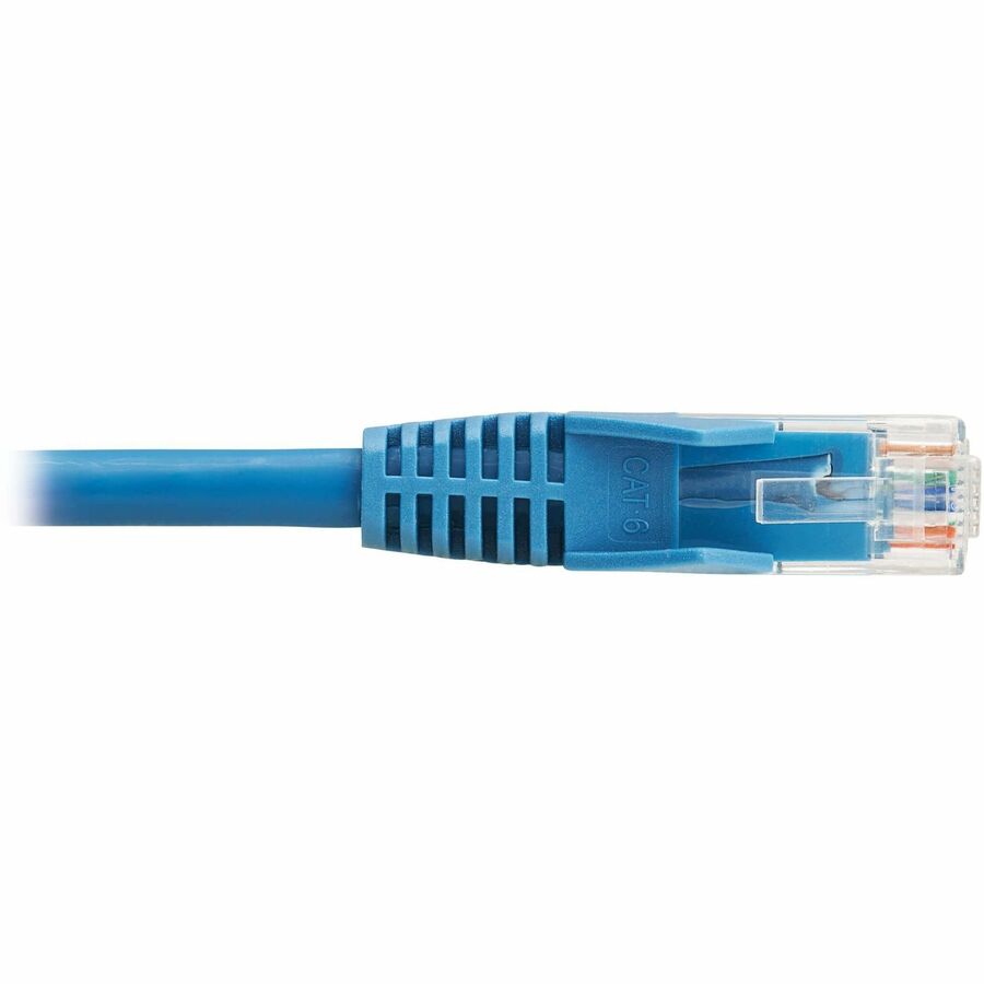 Câble Ethernet UTP moulé Cat6 Gigabit sans accroc Tripp Lite by Eaton (RJ45 M/M), PoE, LSZH, bleu, 15 m N201L-15M-BL