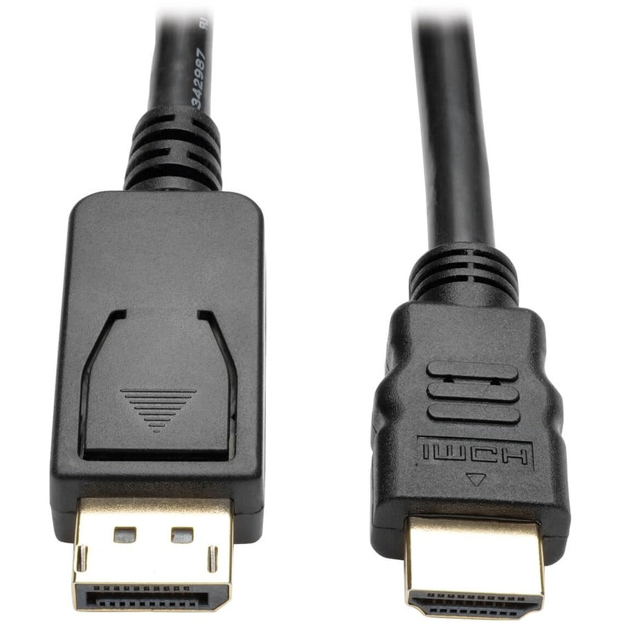 Câble adaptateur DisplayPort 1.2 vers HDMI Tripp Lite par Eaton P582-003-V2, 3 pi P582-003-V2