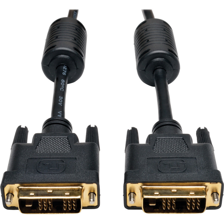 Câble de moniteur numérique TMDS à liaison unique DVI 18 pouces Tripp Lite DVI-D M/M 18" P561-18N