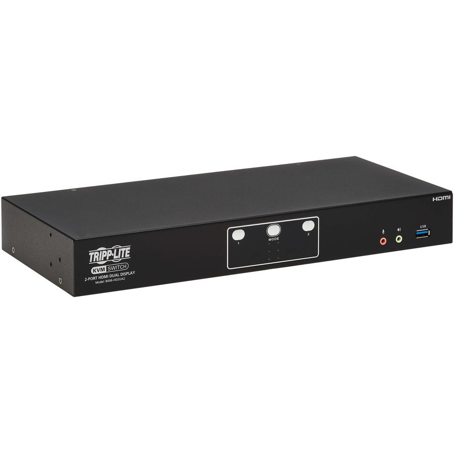 Commutateur KVM double écran HDMI Tripp Lite par Eaton B006-HD2UA2 B006-HD2UA2
