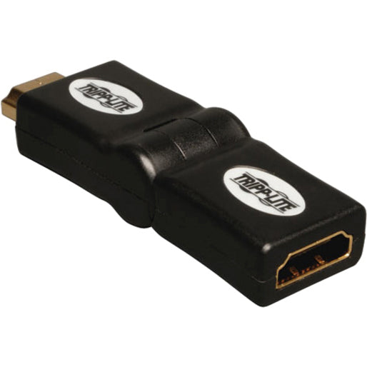 Adaptateur HDMI mâle vers femelle pivotant Tripp Lite, connecteur coudé vers le haut/bas M/F P142-000-UD