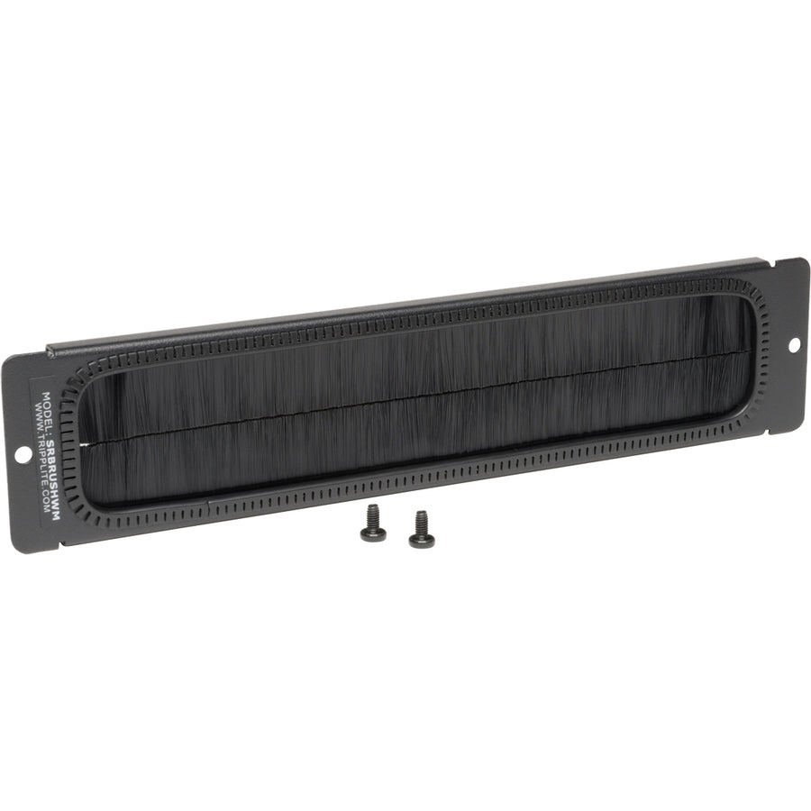Plaque de passage de câbles à brosse pour racks muraux Tripp Lite by Eaton SmartRack Series SRBRUSHWM SRBRUSHWM