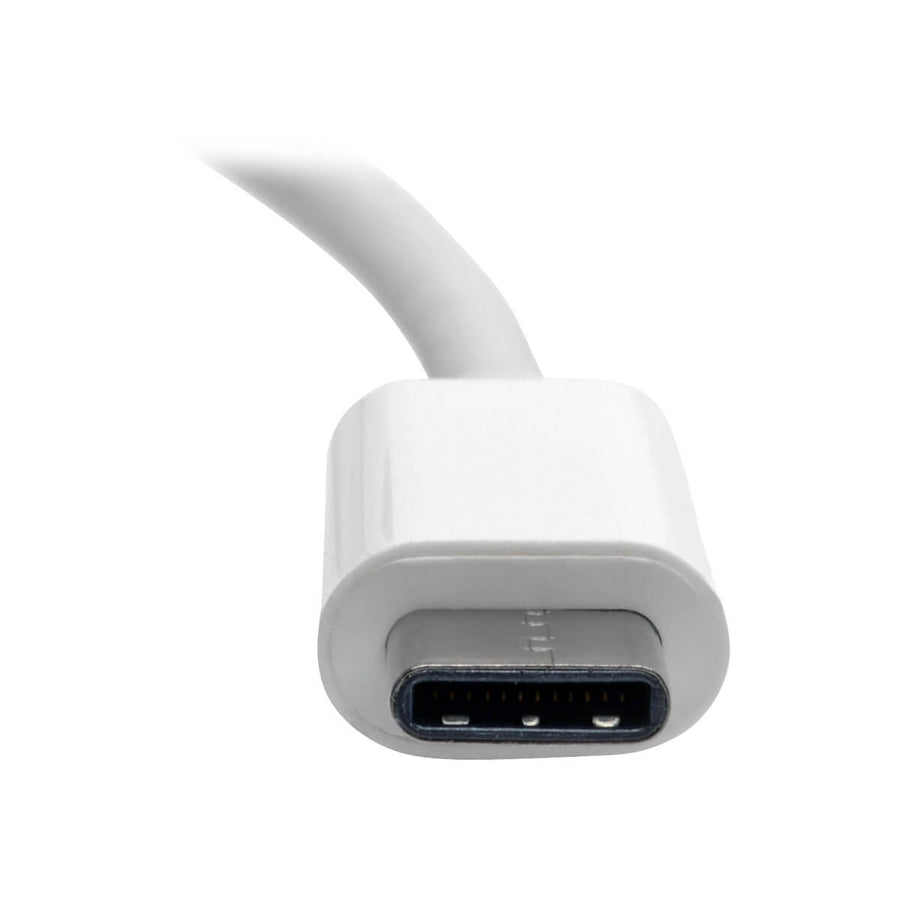 Adaptateur convertisseur tout-en-un USB-C vers HDMI/DVI/VGA Tripp Lite par Eaton U444-06N-HDV4K, 6 pouces U444-06N-HDV4K
