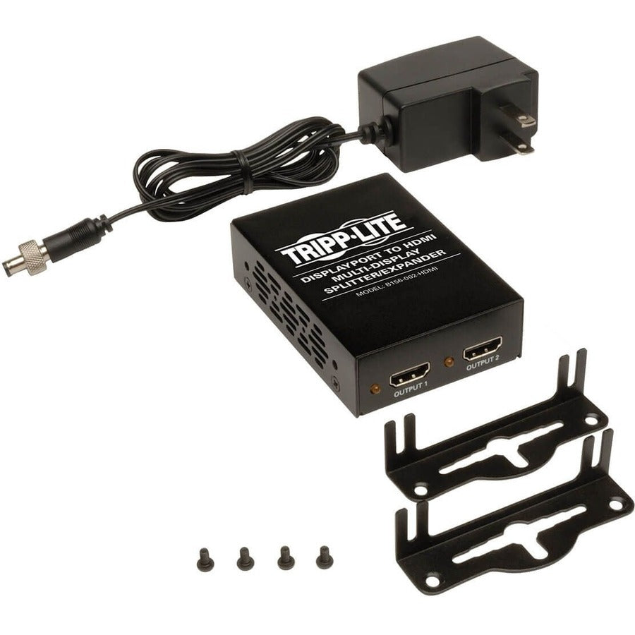 Tripp Lite par Eaton Répartiteur Displayport vers 2 x HDMI - 2 ports B156-002-HDMI