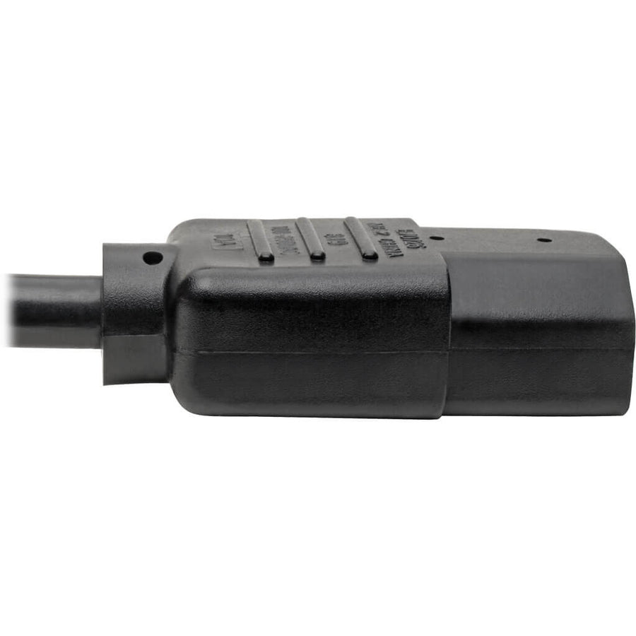 Câble d'alimentation pour ordinateur Tripp Lite 8 pieds Câble médical spiralé pour hôpital 5-15P vers C13 10A 18AWG 8' P006-C08-HG10