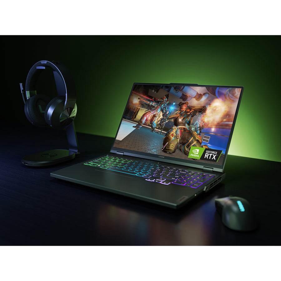 Ordinateur portable de jeu Lenovo Legion Pro 5 16IRX8 82WK000FUS 16" - WQXGA - 2560 x 1600 - Intel Core i5 13e génération i5-13500HX Tetradeca-core (14 cœurs) - 16 Go de RAM totale - 1 To SSD - Gris onyx 82WK000FUS