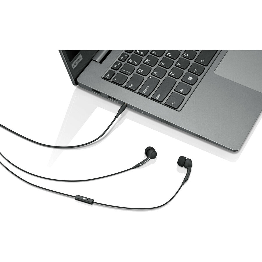 Écouteurs intra-auriculaires Lenovo 100 - Noir GXD0S50936