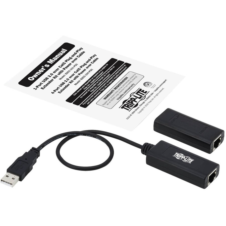 Tripp Lite by Eaton B203-101-POC Émetteur/récepteur d'extension vidéo B203-101-POC