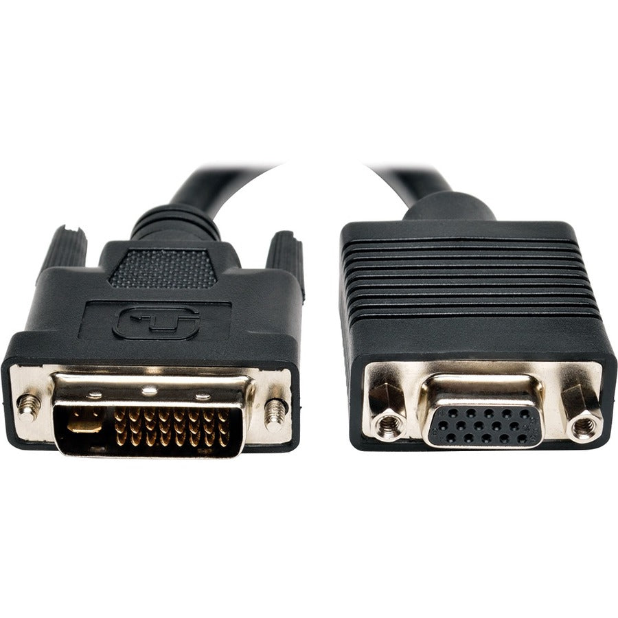 Câble adaptateur convertisseur DVI vers VGA Tripp Lite 8 pouces DVI-I Dual Link vers HD15 M/F 8 pouces P120-08N