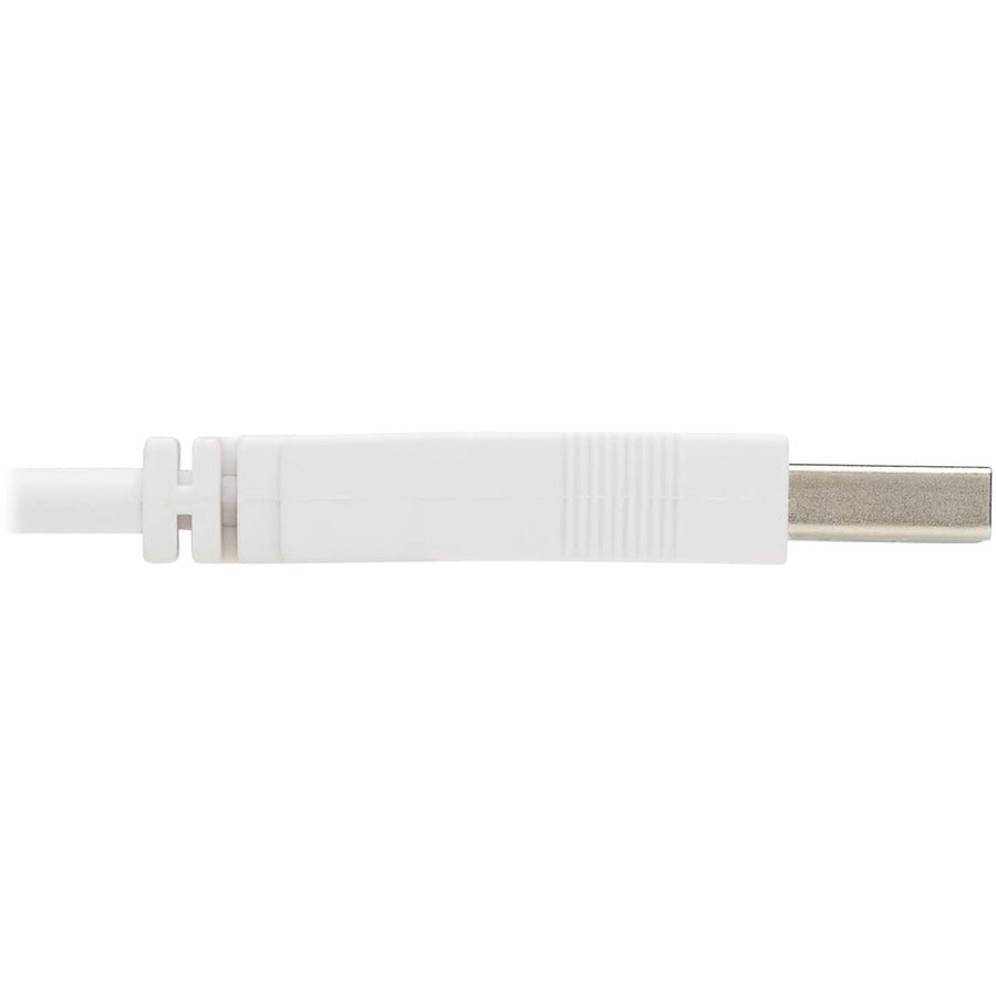 Câble antibactérien Tripp Lite Safe-IT USB-A vers USB Micro-B (M/M), USB 2.0, blanc, 1,8 m U050AB-006-WH