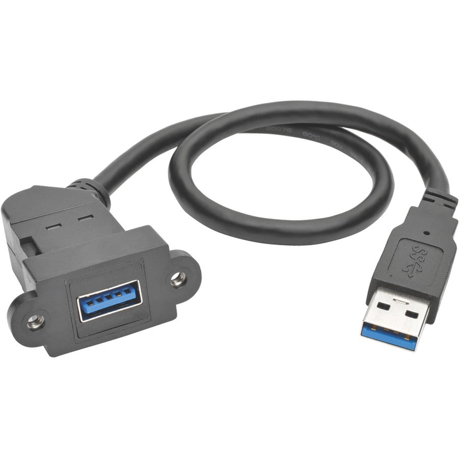 Câble d'extension de transfert de données USB Tripp Lite par Eaton U324-001-KPA-BK U324-001-KPA-BK