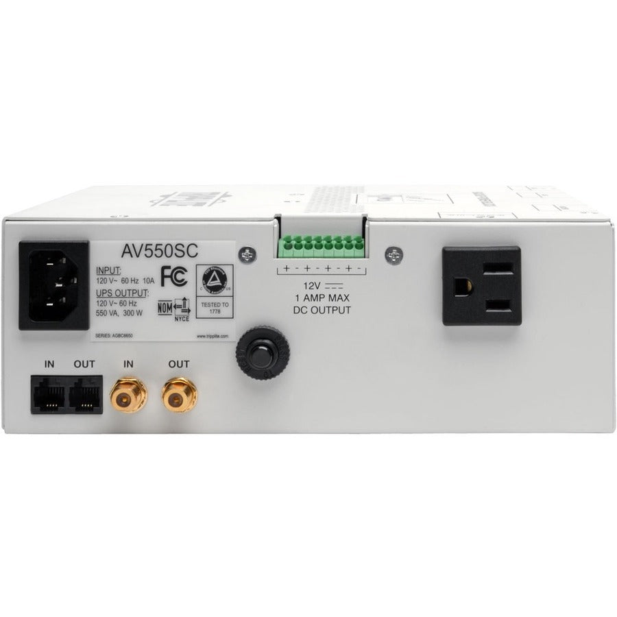 Tripp Lite by Eaton AV550SC 550VA Tower UPS AV550SC
