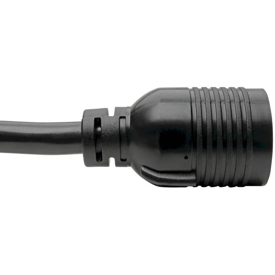 Tripp Lite 8ft Power Cord Extension Cable L6-30P to L6-30R Heavy Duty 30A 10AWG 8' P041-008