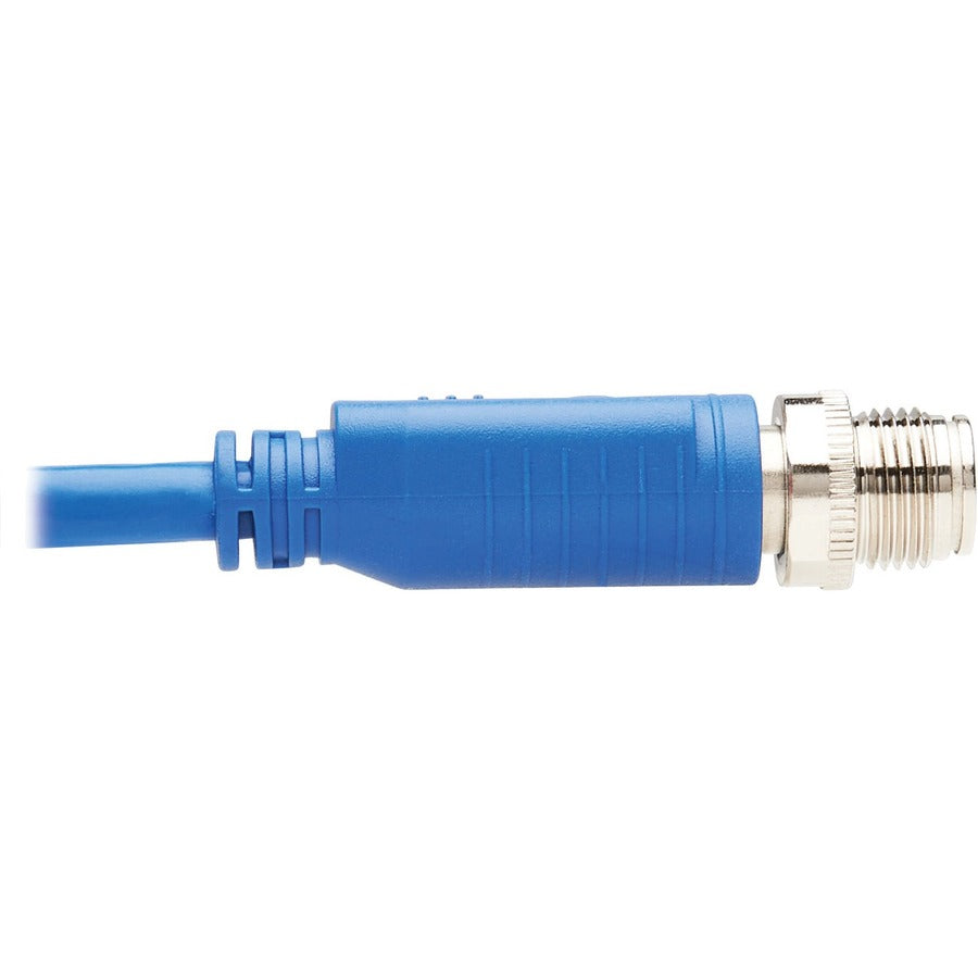 Câble Ethernet Cat6 X-Code M12 Tripp Lite par Eaton NM12-601-05M-BL, M/M, bleu, 5 m (16,4 pi) NM12-601-05M-BL