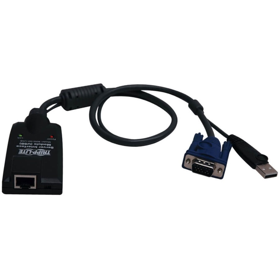 Adaptateur de câble pour module d'interface serveur Tripp Lite by Eaton NetDirector B055-001-USB-V2 B055-001-USB-V2