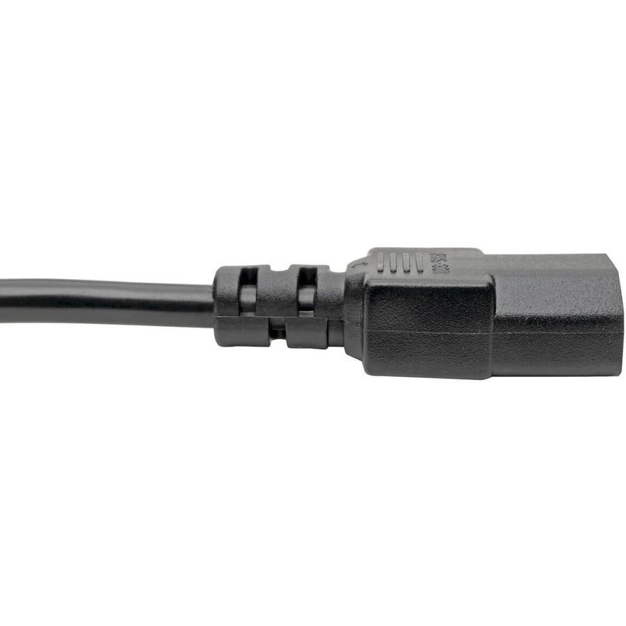 Câble d'alimentation pour ordinateur Tripp Lite 6 pieds à 2 broches Câble européen C13 vers prise SCHUKO CEE 7/7 10 A 6' P054-006