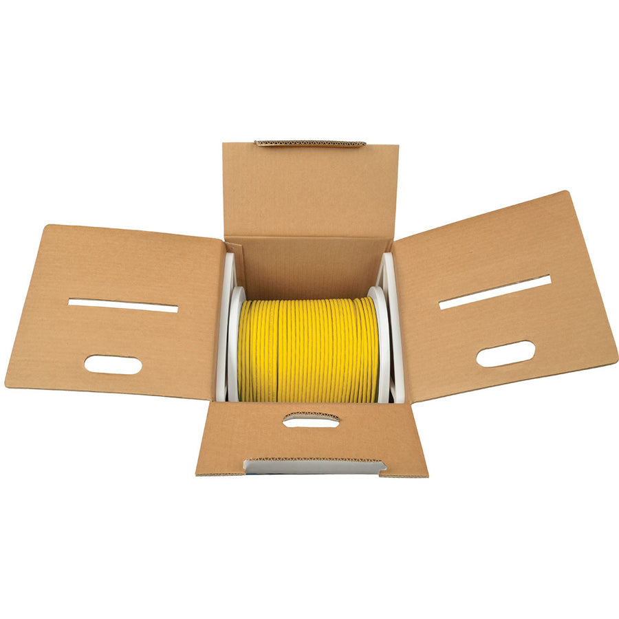 Câble en PVC monobrin Gigabit Cat6 Tripp Lite par Eaton, jaune, 1 000 pi N222-01K-YW