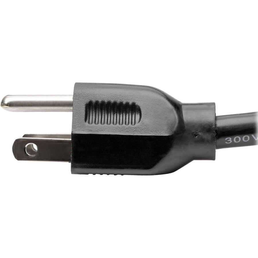 Rallonge d'alimentation robuste Tripp Lite par Eaton, 15 A, 14 AWG (NEMA 5-15P à NEMA 5-15R), 15 pi P024-015