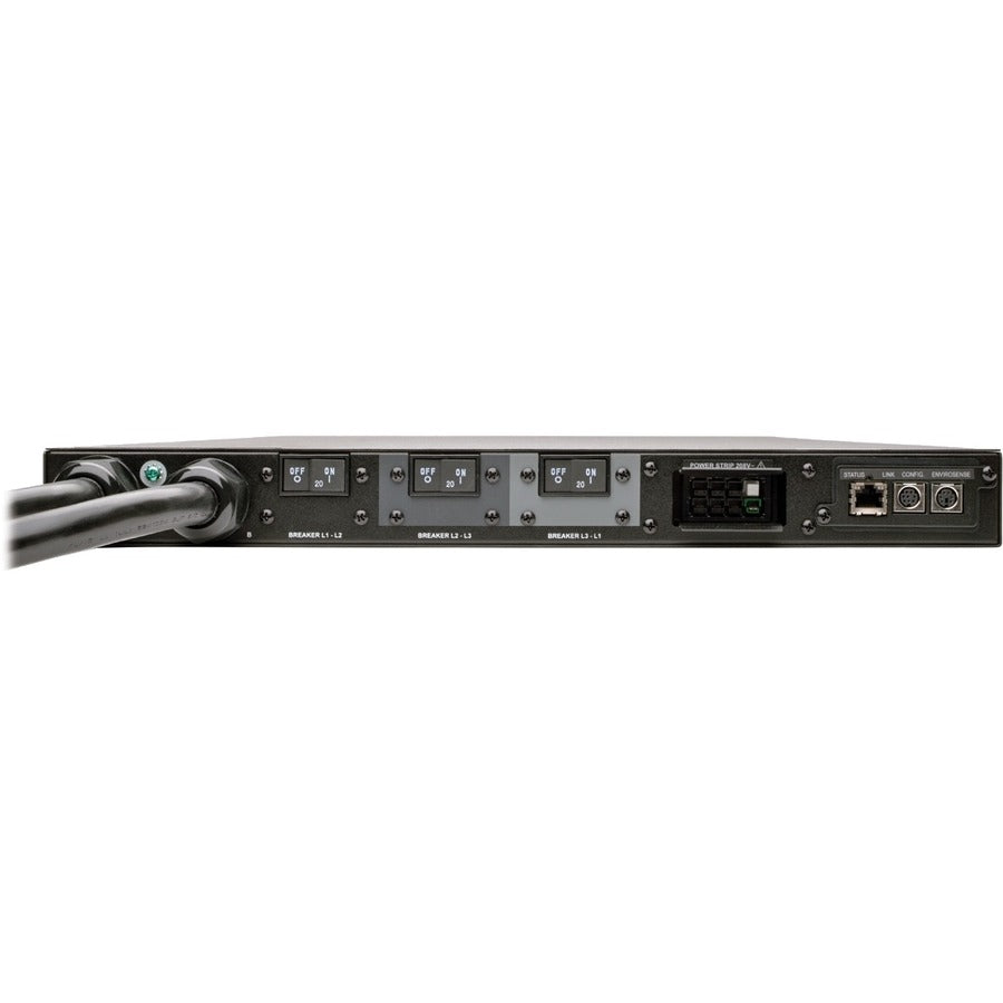 PDU ATS/surveillé triphasé 208 V 8,6 kW Tripp Lite par Eaton PDU330AT6L2130 PDU330AT6L2130