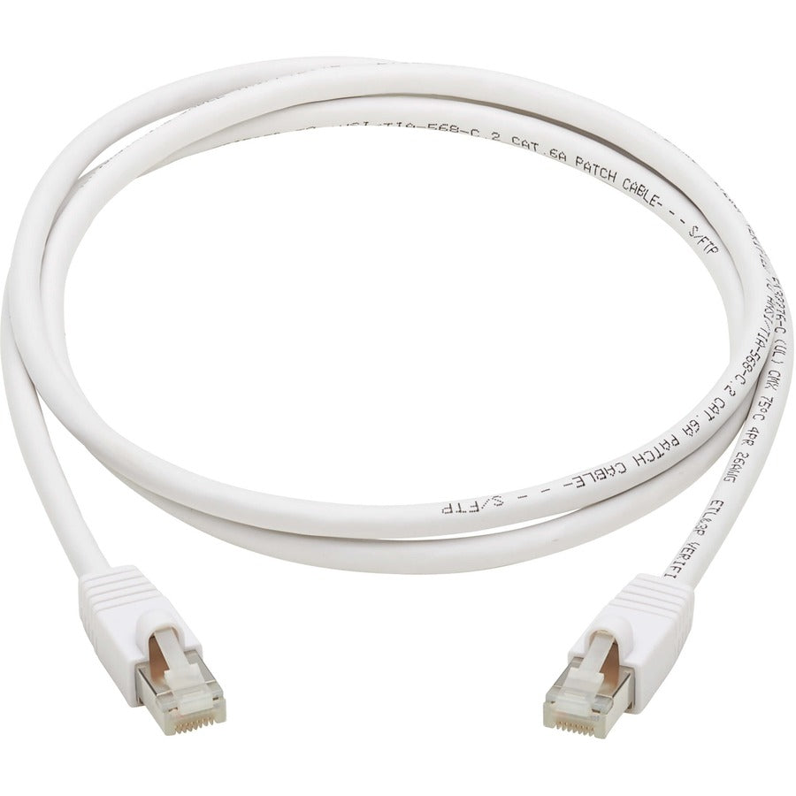 Câble réseau S/FTP Cat.6a Tripp Lite Safe-IT N262AB-003-WH N262AB-003-WH