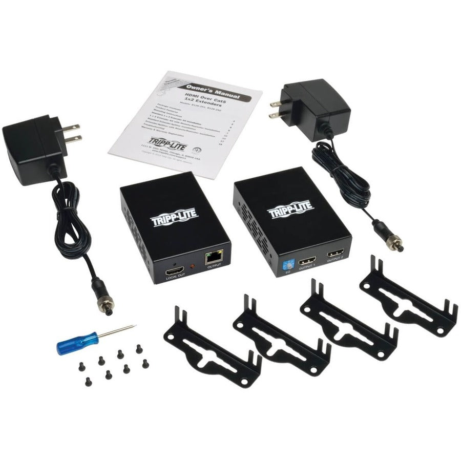 Tripp Lite by Eaton B126-2A1 Émetteur/récepteur d'extension vidéo B126-2A1