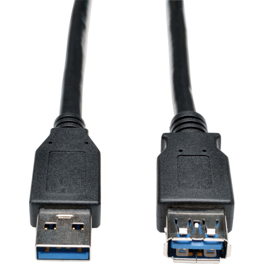 Câble d'extension USB 3.0 SuperSpeed Tripp Lite par Eaton (AA M/F) noir, 6 pieds U324-006-BK