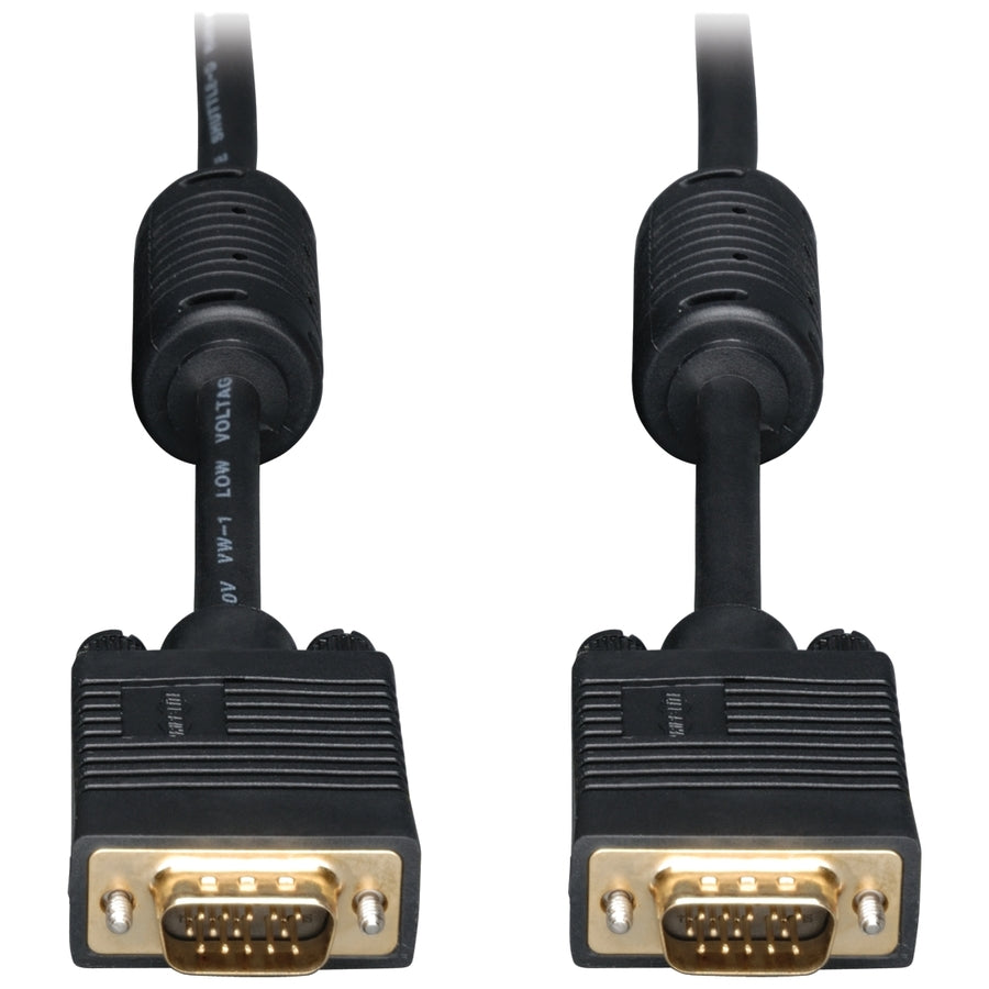 Câble coaxial VGA pour moniteur Tripp Lite 35 pieds avec RVB haute résolution HD15 M/M 35' P502-035