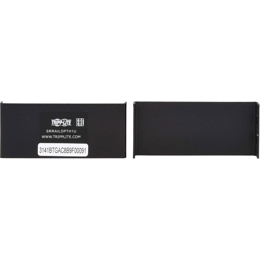 Kit de rails de montage Tripp Lite by Eaton SmartRack SRRAILDPTH1U pour serveur en rack, équipement en rack, boîtier - Noir SRRAILDPTH1U