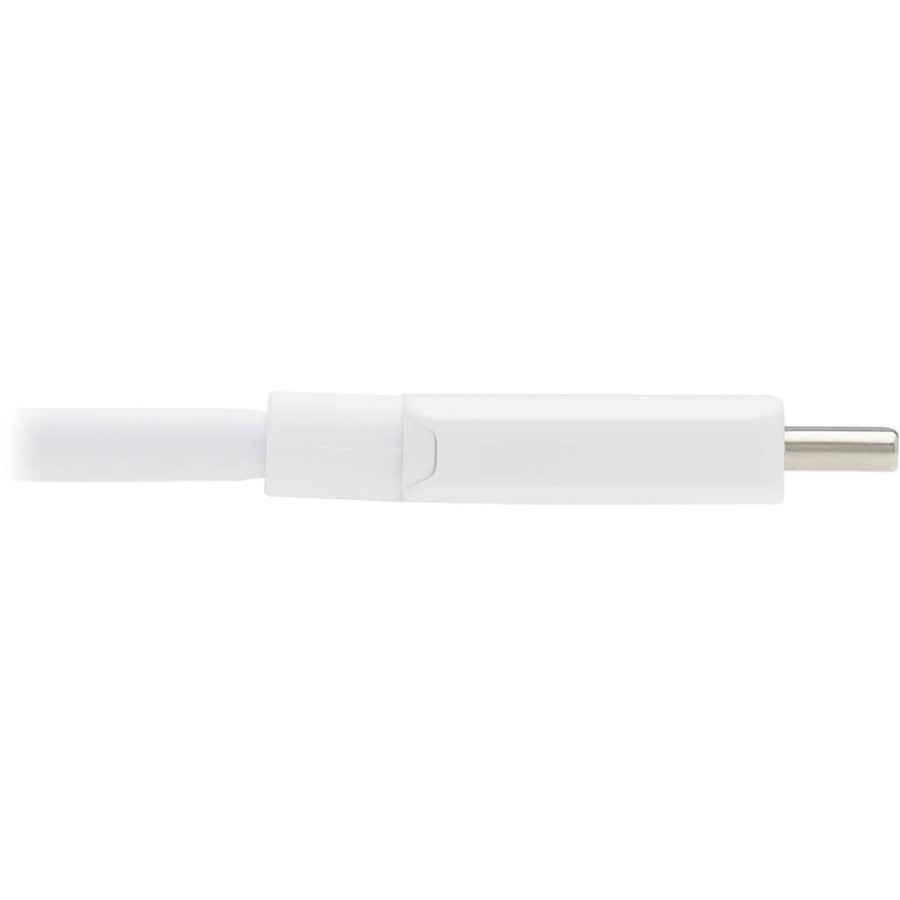 Câble adaptateur USB-C vers HDMI Tripp Lite par Eaton U444-003-HWE, M/M, blanc, 3 pi. U444-003-HWE