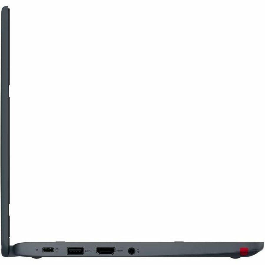 Ordinateur portable convertible 2 en 1 Lenovo 82VQ000EUS 12,2" - WUXGA - 1920 x 1200 - Intel N100 Quad-core (4 cœurs) - 4 Go de RAM totale - 4 Go de mémoire embarquée - 128 Go SSD - Gris ardoise 82VQ000EUS