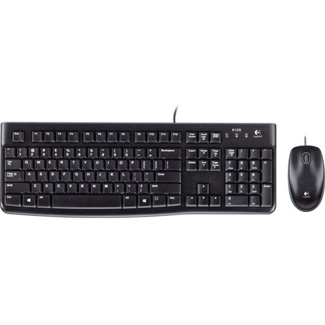 Lenovo Logitech Desktop MK120 - Keyboard and mouse set - USB - English 78004843