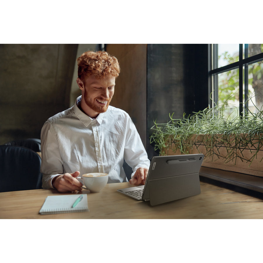 Lenovo IdeaPad Duet 3 Chrome 11Q727 82T6002KUS 11" Touchscreen Detachable 2 in 1 Chromebook - 2K - 2000 x 1200 - Qualcomm Kryo 468 Octa-core (8 Core) 2.50 GHz - 8 GB Total RAM - 8 GB On-board Memory - 128 GB Flash Memory - Storm Gray 82T6002KUS