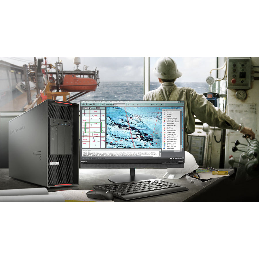 Lenovo ThinkStation P920 30BC0087CA Workstation - 1 x Intel Xeon Gold Dodeca-core (12 Core) 6226 2.70 GHz - 32 GB DDR4 SDRAM RAM - 1 TB SSD - Tower 30BC0087CA