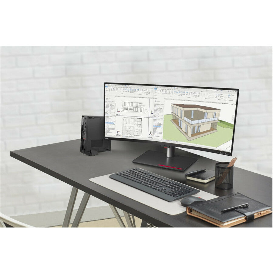 Station de travail Lenovo ThinkStation P360 30FA001YCA - 1 x Intel Core i5 Hexa-core (6 cœurs) i5-12500T 12e génération 2 GHz - 32 Go de RAM DDR5 SDRAM - 1 To SSD - Tiny - Noir 30FA001YCA