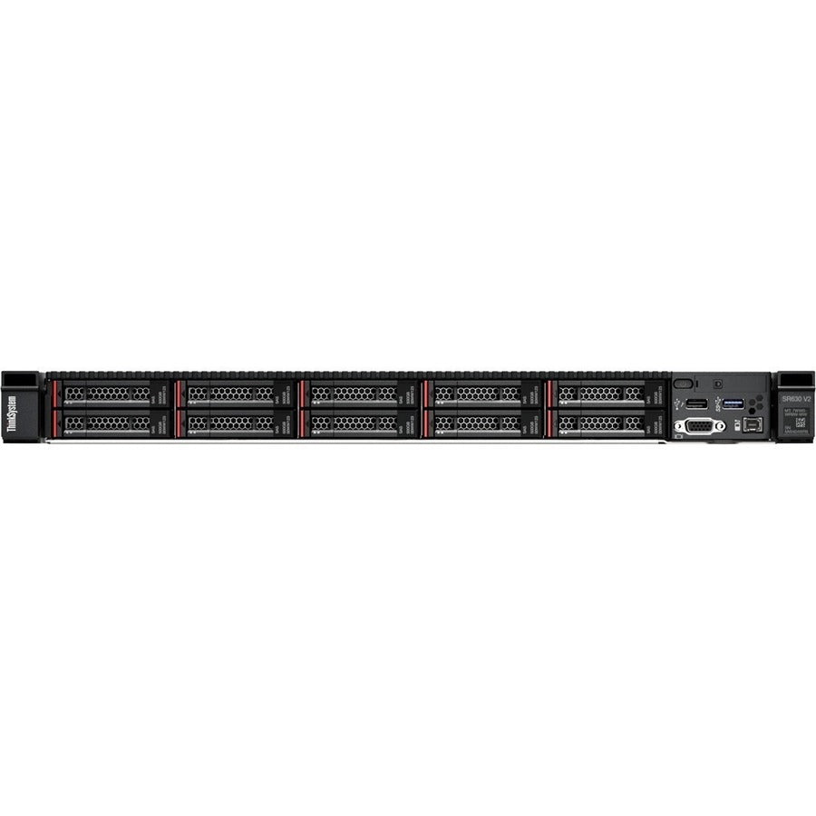 Serveur rack 1U Lenovo ThinkSystem SR630 V2 7Z71A06XNA - 1 x Intel Xeon Gold 5320 2,20 GHz - 32 Go RAM - Serial ATA/600, contrôleur SAS 12 Gb/s 7Z71A06XNA