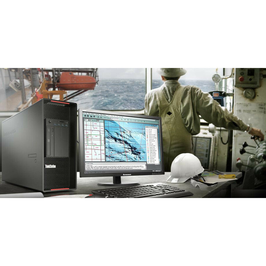 Lenovo ThinkStation P910 30B9002XUS Workstation - 1 x Intel Xeon Dodeca-core (12 Core) E5-2650 v4 2.20 GHz - 32 GB DDR4 SDRAM RAM - 1 TB HDD - 512 GB SSD 30B9002XUS
