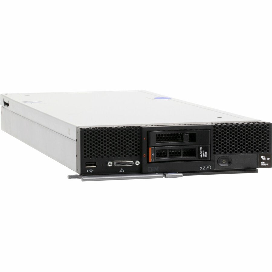 Serveur Lenovo Flex System x220 7906C2U - 1 x Intel Xeon E5-2403 1,80 GHz - 4 Go RAM - Contrôleur Serial ATA/600 7906C2U