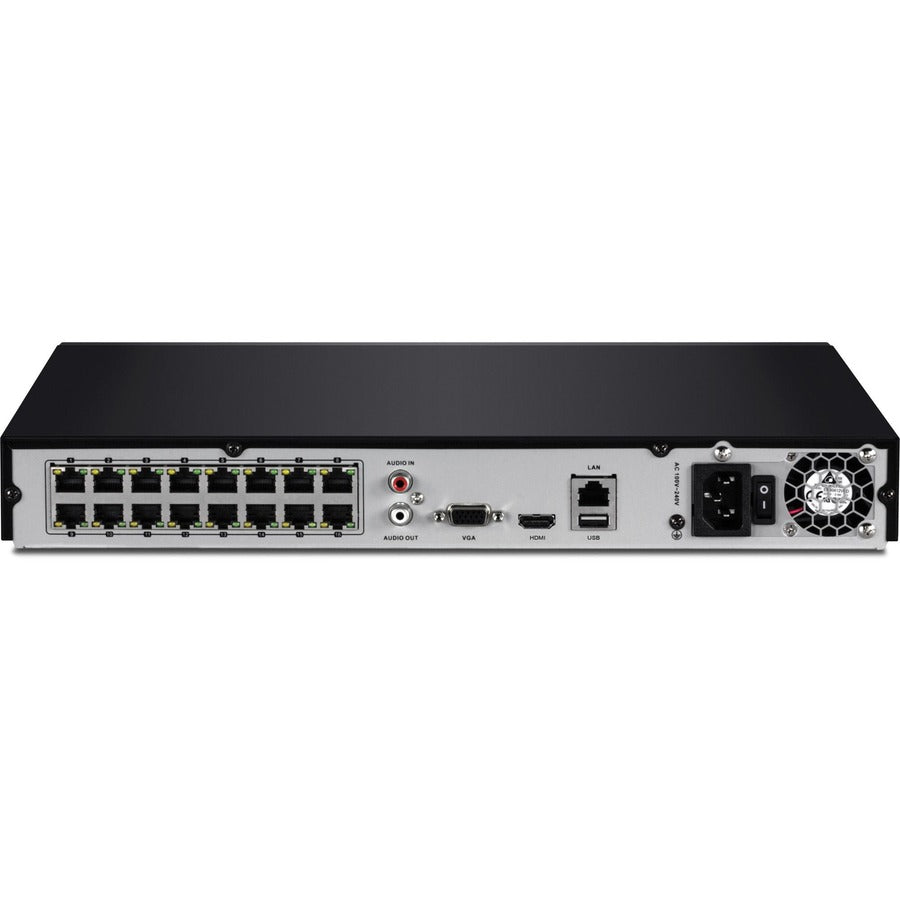TRENDnet 16 canaux H.264/H.265 PoE+ NVR TV-NVR416