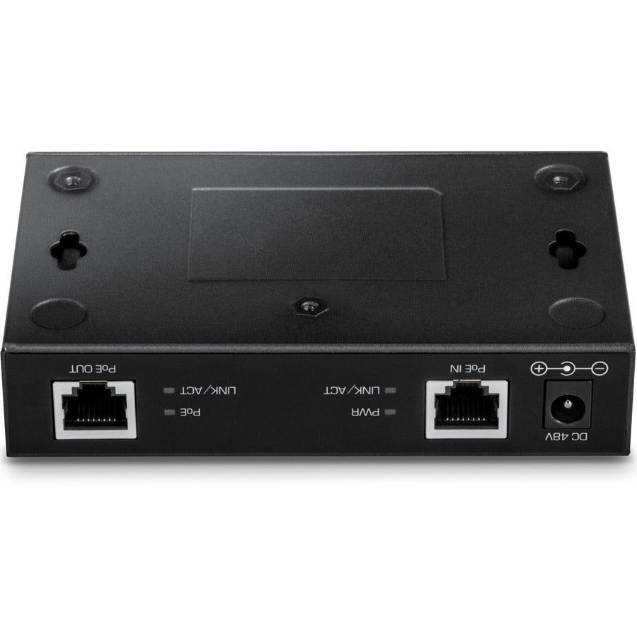Répéteur/amplificateur Gigabit PoE+ TRENDnet ; PoE à port unique ; Power Over Ethernet ; 802.3af ; 802.3at ; 10/100/1000 Mbps ; TPE-E110 TPE-E110