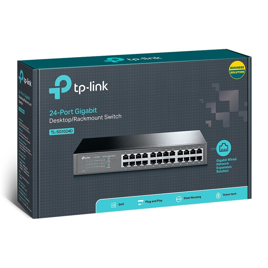 Commutateur de bureau Gigabit 24 ports TP-Link TL-SG1024D TL-SG1024D