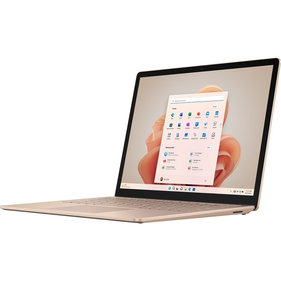 Ordinateur portable Microsoft Surface Laptop 5 13,5" à écran tactile - Intel Core i5 12e génération i5-1245U - Plateforme Intel Evo - 16 Go - SSD 512 Go - Clavier anglais - Sandstone R8P-00058