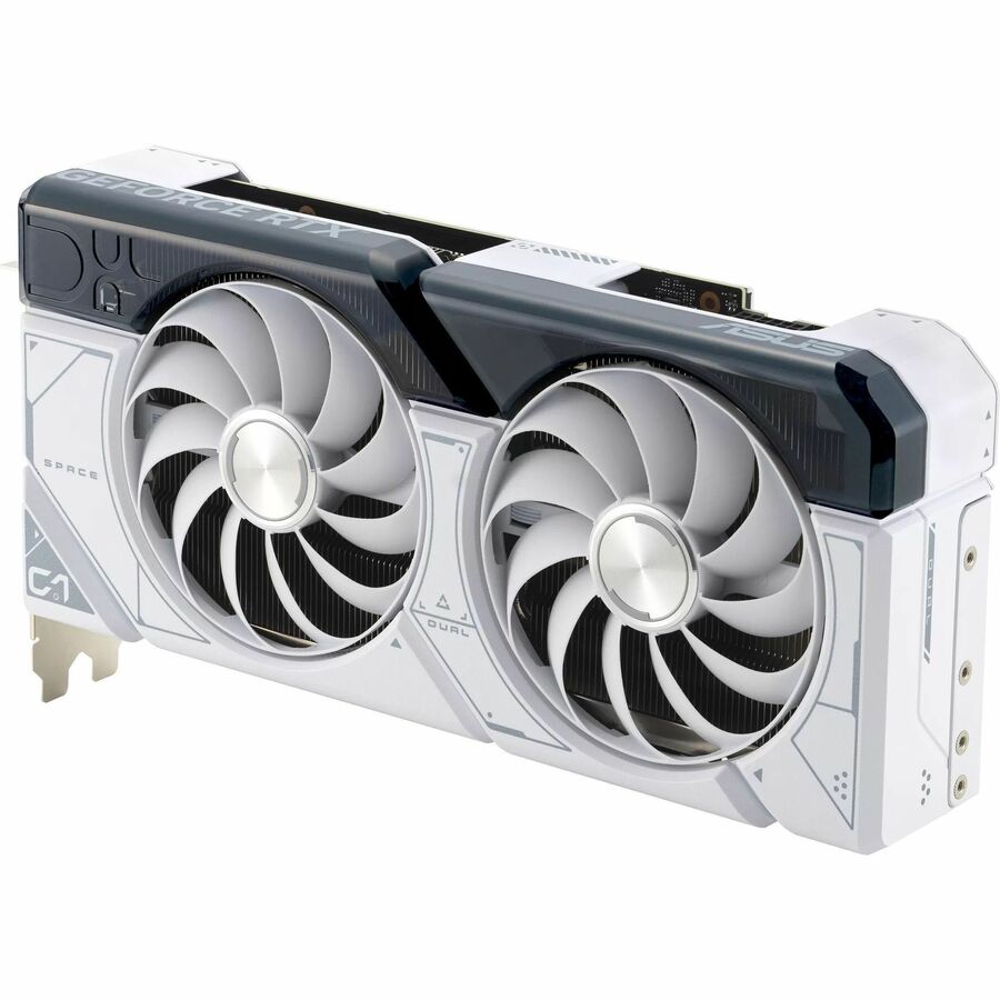 Carte graphique Asus NVIDIA GeForce RTX 4070 SUPER - 12 Go GDDR6X DUAL-RTX4070S-O12G-WHITE