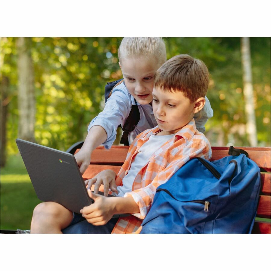 Lenovo 100e Chromebook Gen 4 83G80000CF Chromebook tactile 11,6" - HD - Intel N-Series N100 - 4 Go - Mémoire flash 32 Go - Clavier français, anglais - Gris graphite 83G80000CF