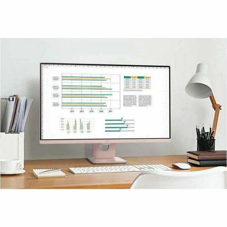Moniteur LCD intelligent Full HD 27" LG MyView 27SR50F-P - 16:9 - Rose 27SR50F-P