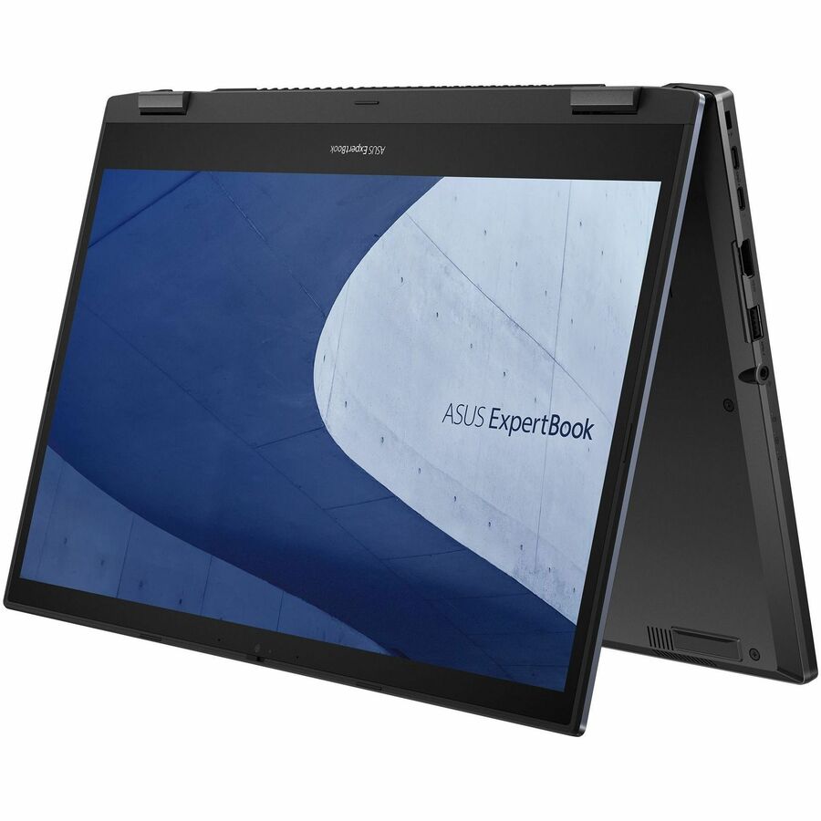 Asus ExpertBook B2 Flip B2502F B2502FBA-Q73P-CB 15.6" Touchscreen Convertible 2 in 1 Notebook - Full HD - Intel Core i7 12th Gen i7-1260P - 16 GB - 512 GB SSD - Star Black B2502FBA-Q73P-CB