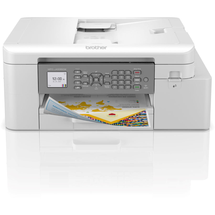 Brother INKvestment Tank MFC-J4335DW Wireless Inkjet Multifunction Printer - Color MFCJ4335DW