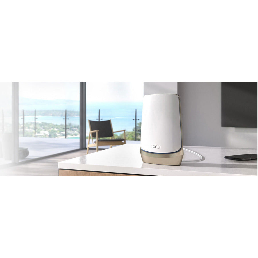 Répéteur de portée sans fil quadribande IEEE 802.11 a/b/g/n/ac/ax 10,80 Gbit/s Netgear Orbi RBSE960 - Intérieur RBSE960-100CNS