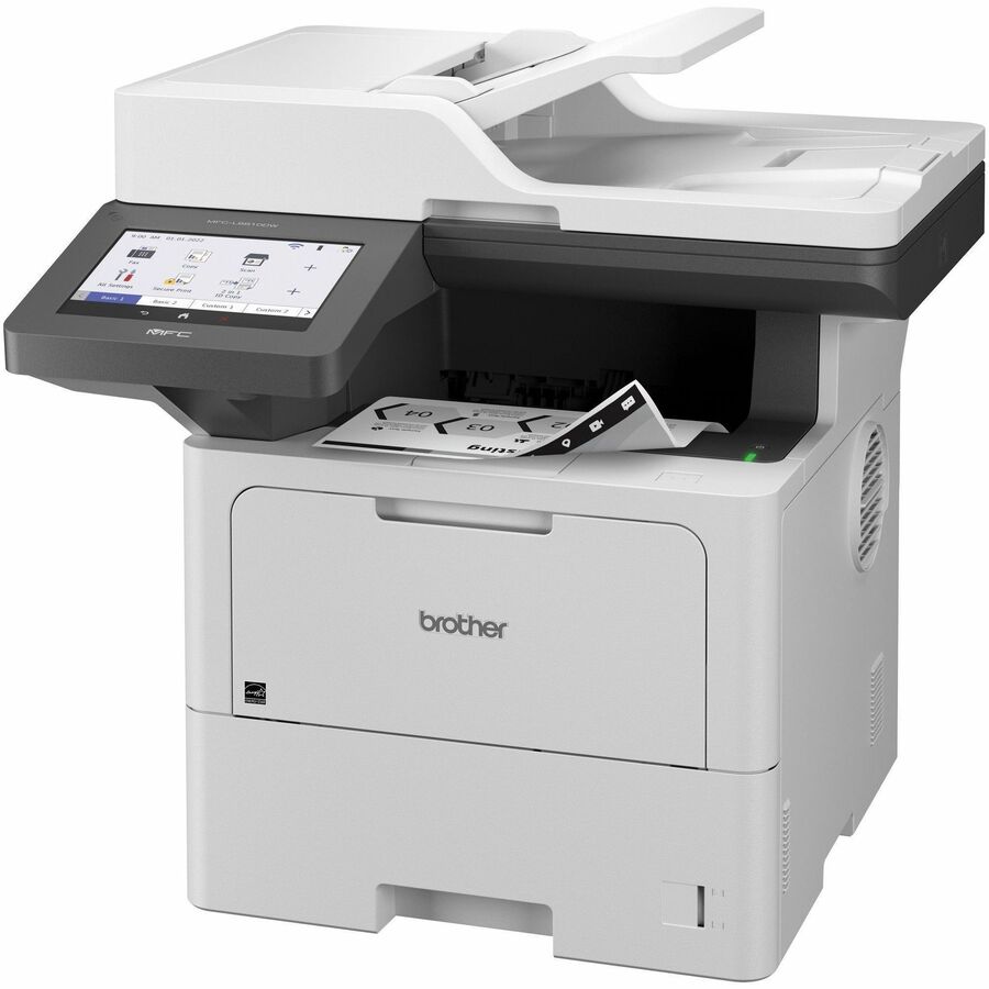 Brother MFC-L6810DW Wireless Laser Multifunction Printer - Monochrome - Gray MFCL6810DW