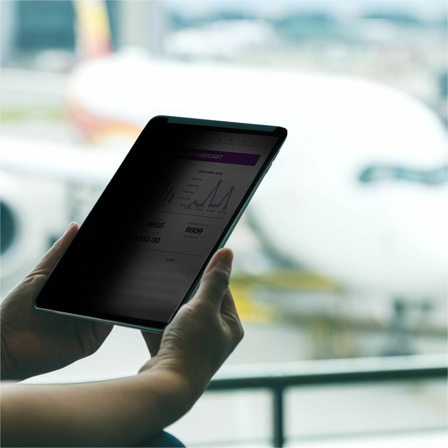 StarTech.com Écran de confidentialité quadridirectionnel pour iPad Pro 12,9 pouces, 3e génération et versions ultérieures, portrait/paysage, tactile, vue +/- 30 degrés, antireflet 129IP-PRIVACY-SCREEN