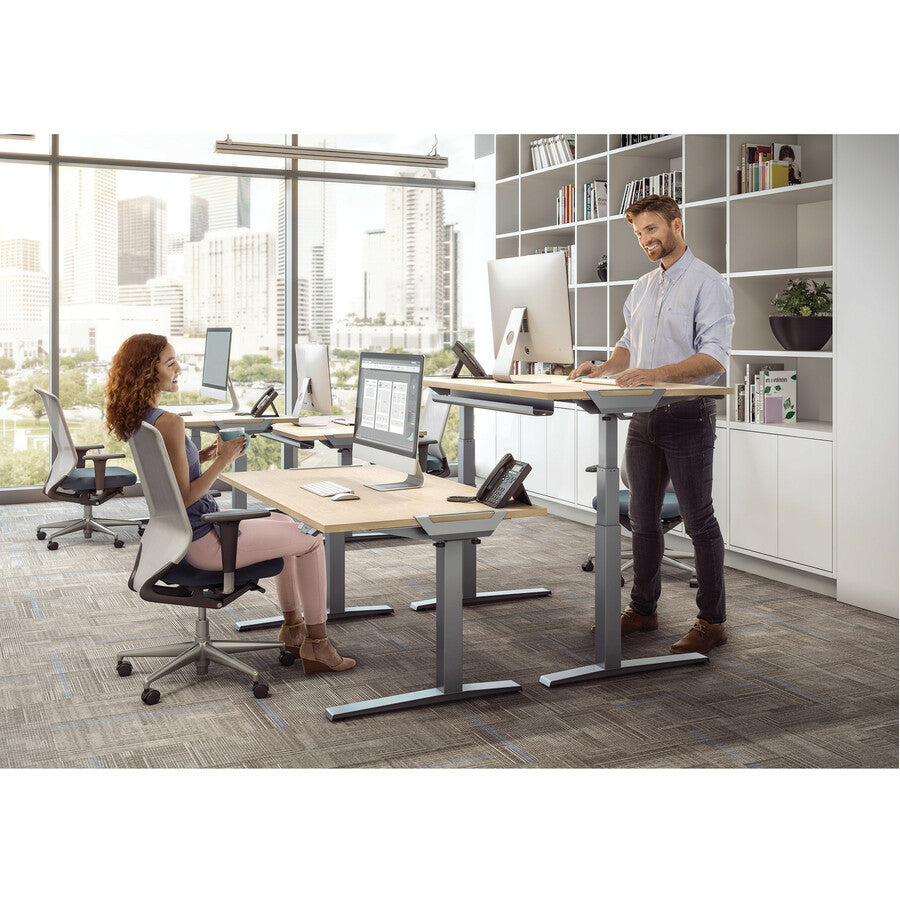 Fellowes - Bureau stratifié haute pression en érable - 48"x24" 9649701